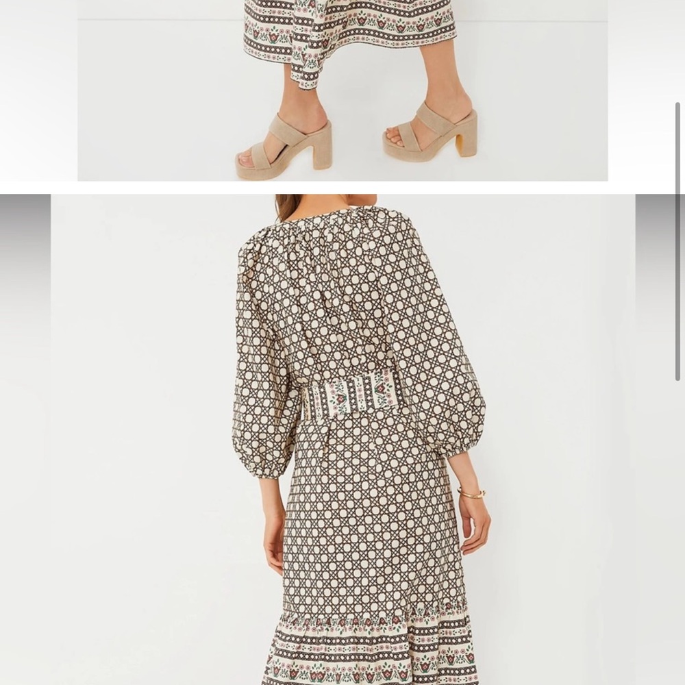 Tuckernuck dress midi geometric - Picture 2 of 3
